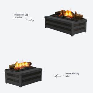 Basket Fire Logs