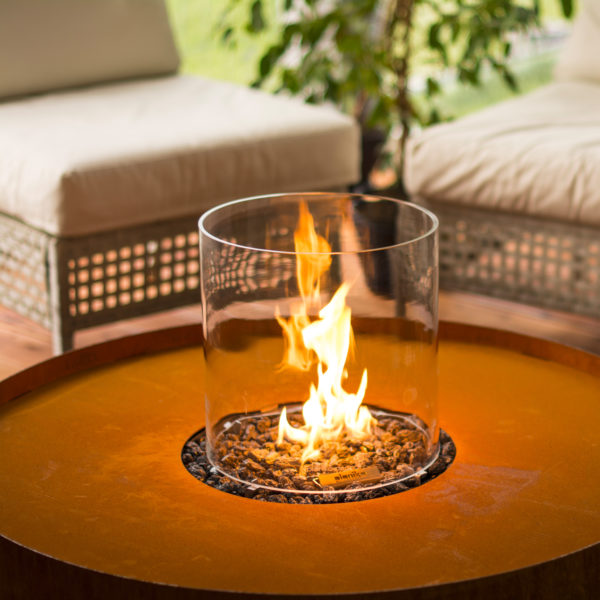 Galio Fire Pit Corten Automatic